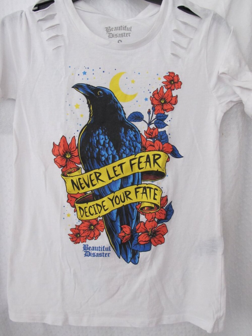 New - Beautiful Disaster Never Let Your Fear Decide T-Shirt